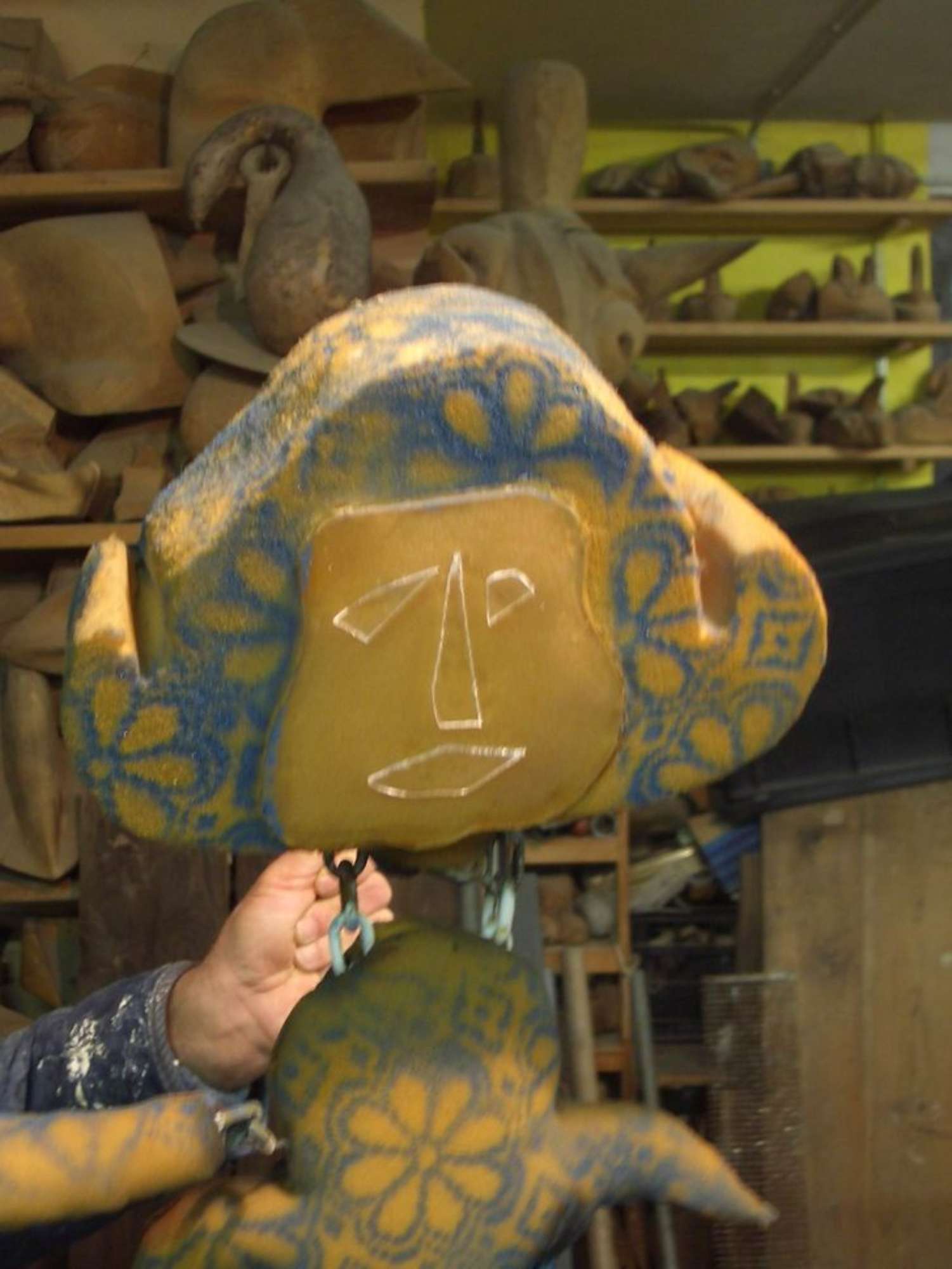 Personaggio 4 dopo il restauro